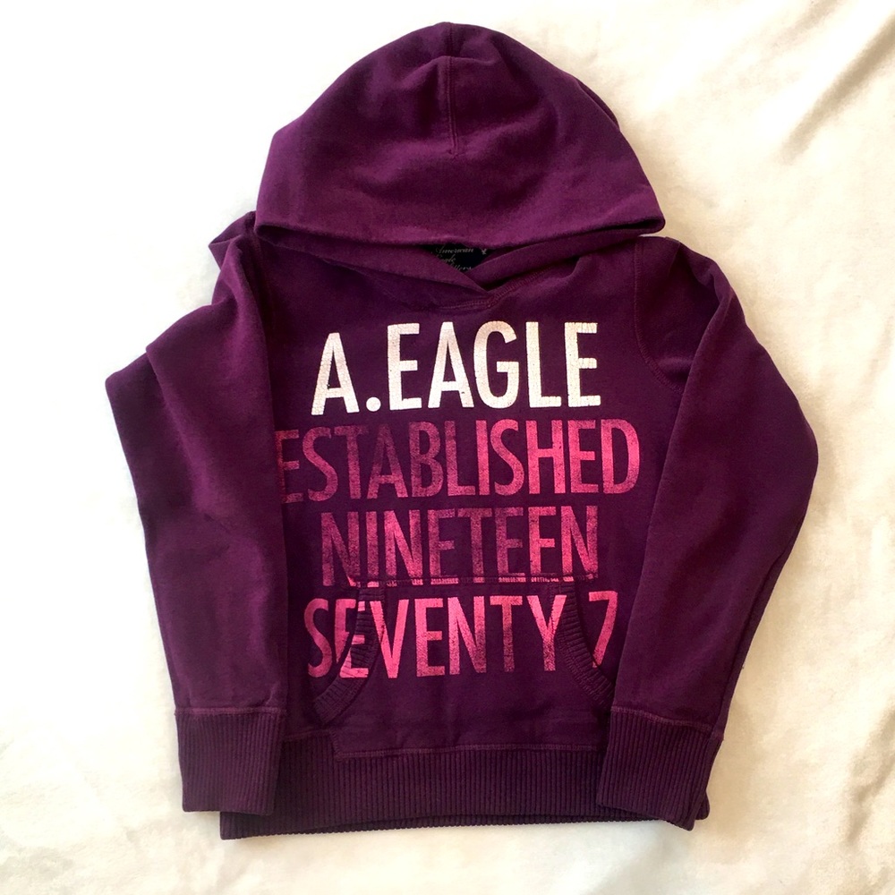 American Eagle Purple Sweatshirt, Size M/M